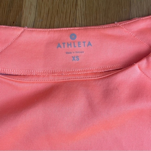 Athleta Fuse Colorblock Sweatshirt Orange XS - Picture 6 of 6
